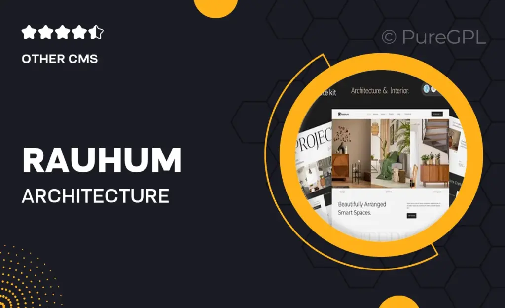 Rauhum – Architecture & Interior Elementor Template Kit