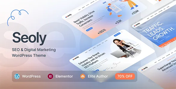 Seoly — SEO & Digital Marketing WordPress Theme