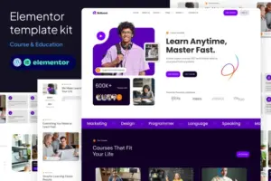 Skilloost – Ecourse & Education elementor Template kit
