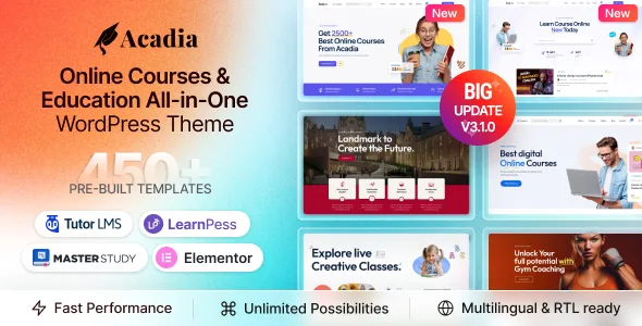 acadia education wordpress theme 1