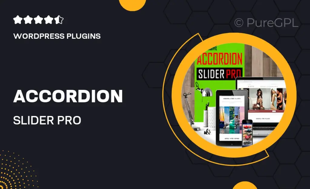 Accordion Slider PRO – Responsive Image And Video WordPress Plugin