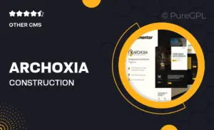 Archoxia – Construction & Architecture Elementor Template Kit