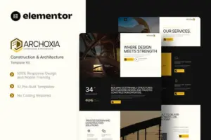 Archoxia – Construction & Architecture Elementor Template Kit
