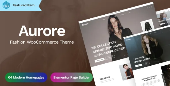 aurore fashion woocommerce theme 1
