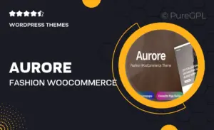 Aurore – Fashion WooCommerce Theme