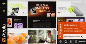 Avola – IT Buiness & Digital Company WordPress Theme