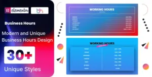 BWD Business Hours Addon for Elementor