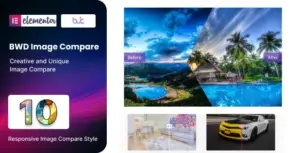BWD Image Compare Addon For Elementor