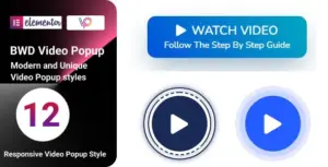 BWD Video Popup Addon For Elementor