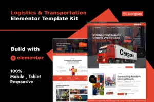 Cargoen – Logistics & Transportation Elementor Template Kit
