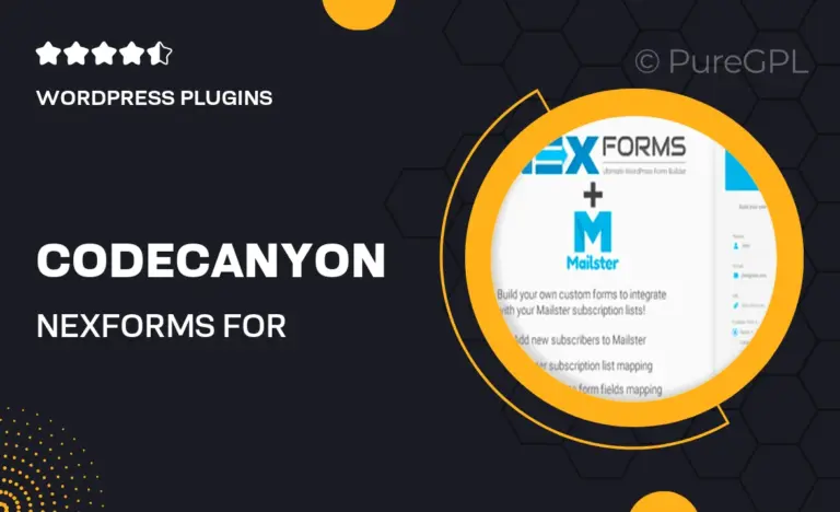 codecanyon nex forms for mailster