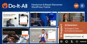 Do-It-All – Handyman & Repair Elementor WordPress Theme