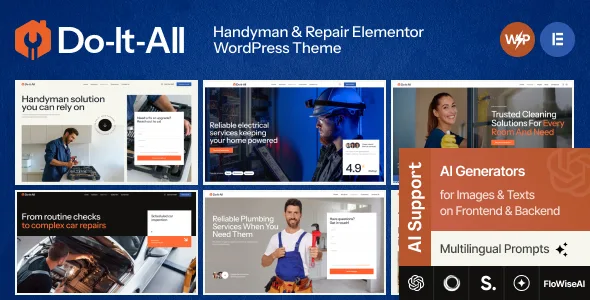 do it all handyman repair elementor wordpress theme 1
