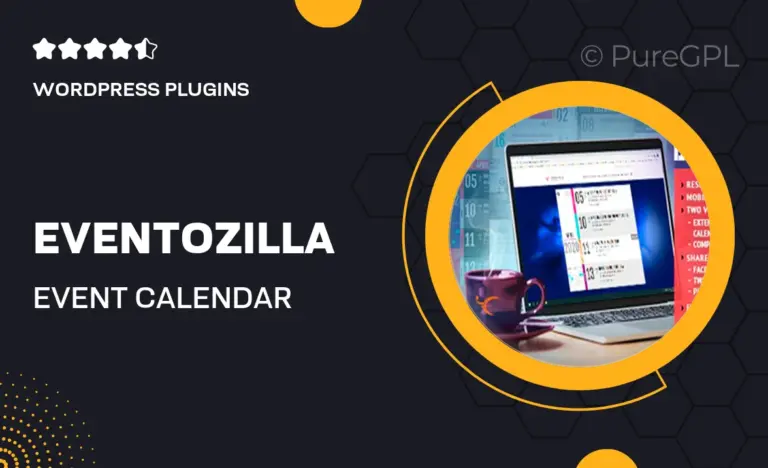 eventozilla event calendar elementor widget addon