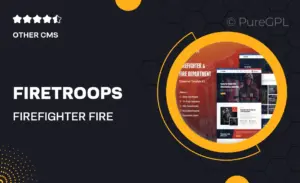 Firetroops – Firefighter & Fire Department Elementor Template Kit