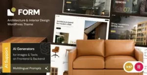 Form – Architecture & Interior Design WordPress Theme