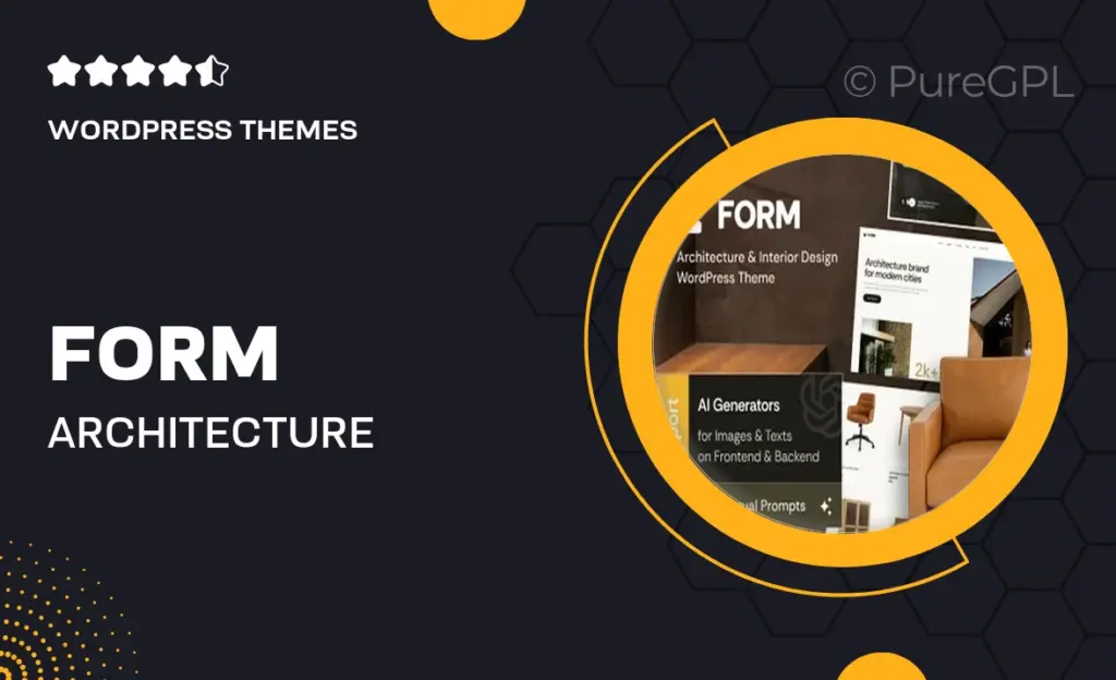 Form – Architecture & Interior Design WordPress Theme