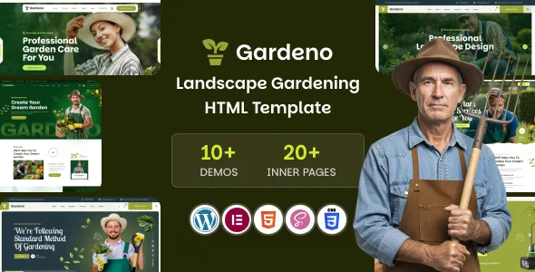 gardeno gardening and landscaping wordpress theme 1
