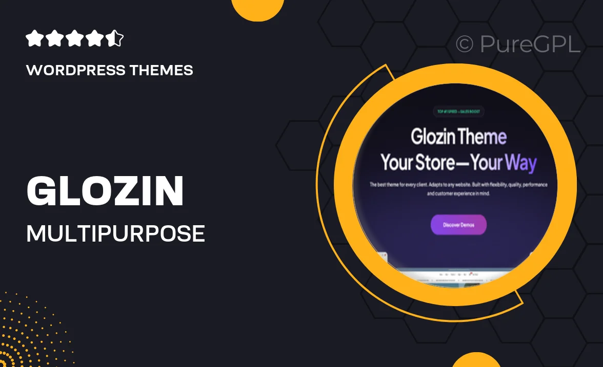 Glozin – Multipurpose WooCommerce WordPress Theme