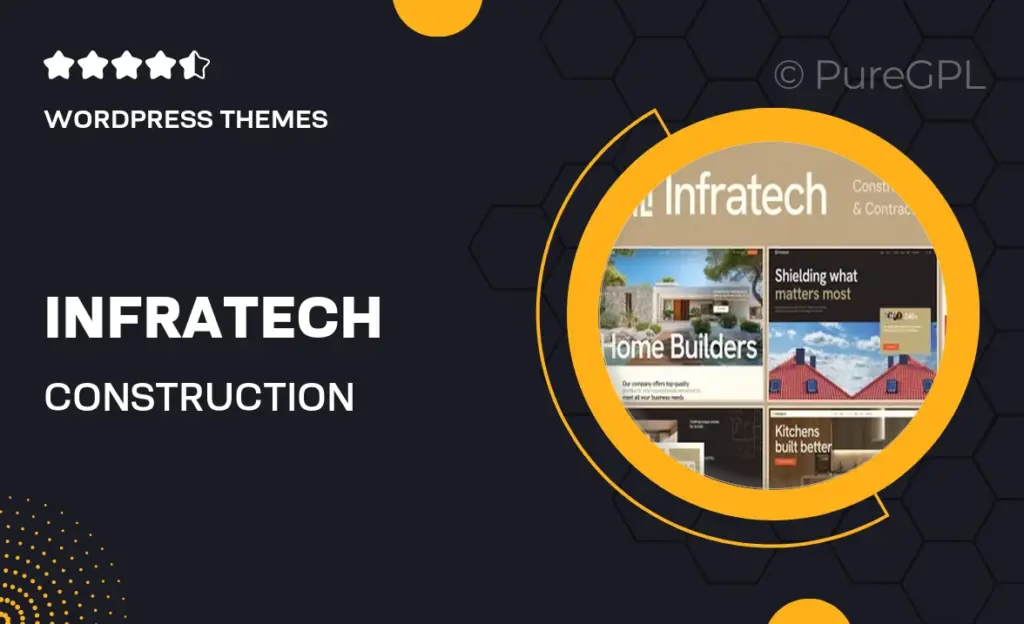 Infratech – Construction Building & Contractor WordPress Theme