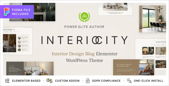 interiocity home decor blog interior design magazine wordpress theme 1