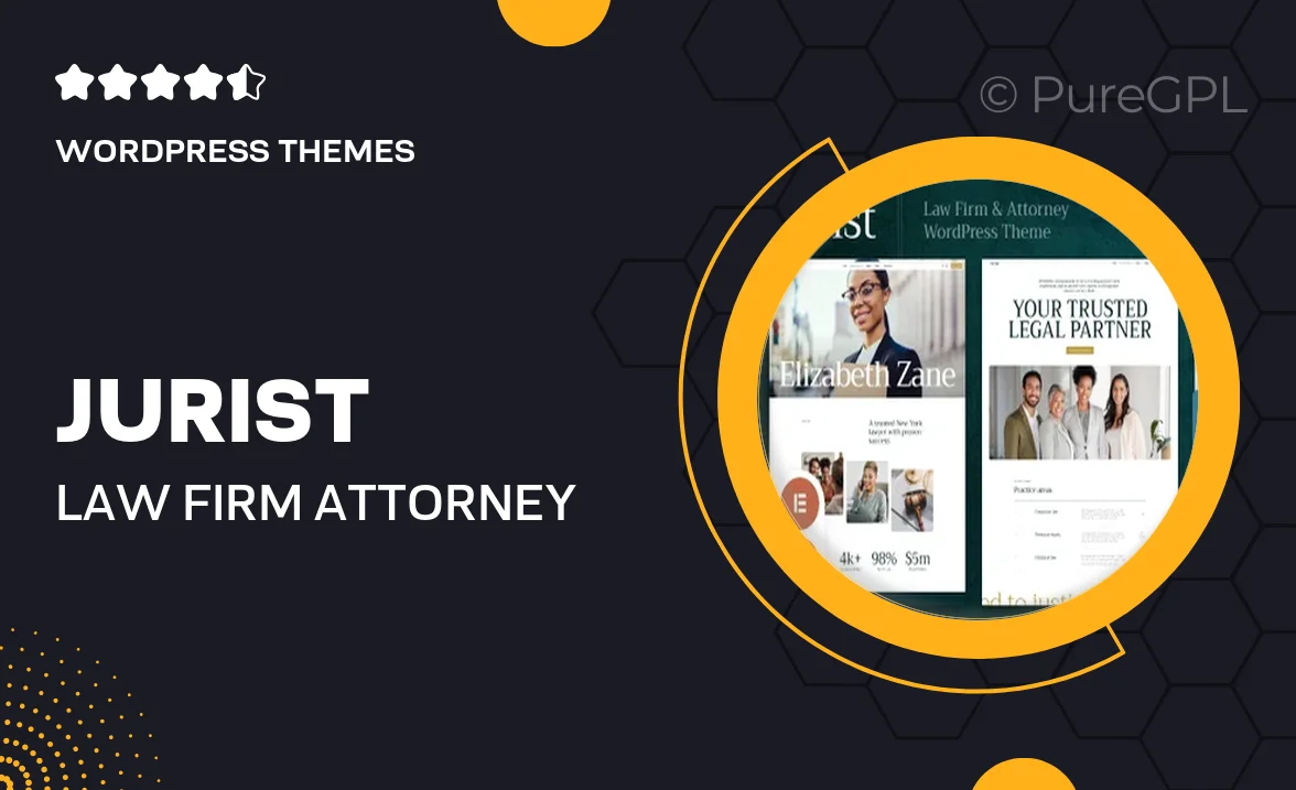 Jurist – Law Firm & Attorney WordPress Theme