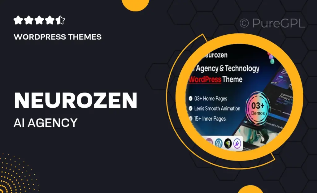 Neurozen | AI Agency & Technology WordPress Theme