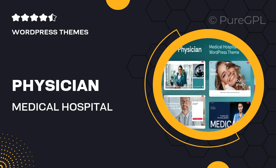 Physician – Medical Hospital & Healthcare WordPress Theme