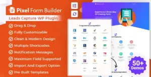 Pixel – Form Builder and Leads Capture WordPress Plugin