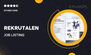 Rekrutalen – Job Listing & Recruitment Agency Elementor Pro Template Kit