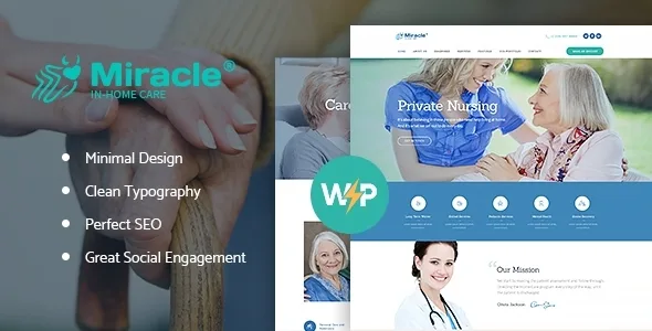 saveo home care private nursing agency wordpress theme 1