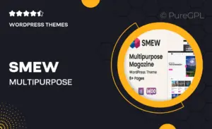 Smew – Multipurpose Magazine WordPress Theme