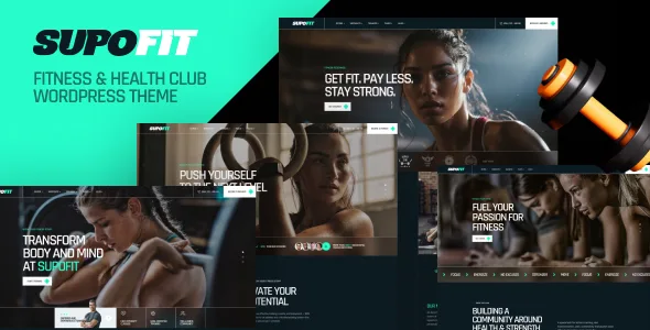 supofit fitness health club wordpress theme 1
