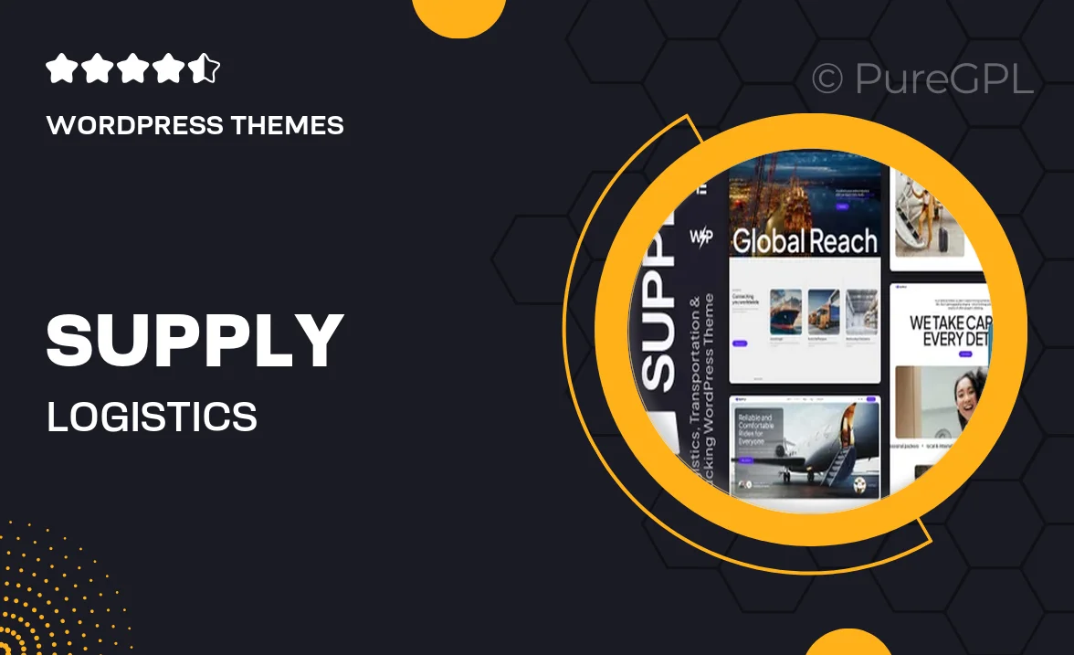 Supply – Logistics, Transportation & Trucking WordPress Theme