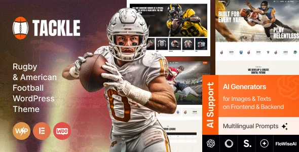 tackle rugby american football wordpress theme 1