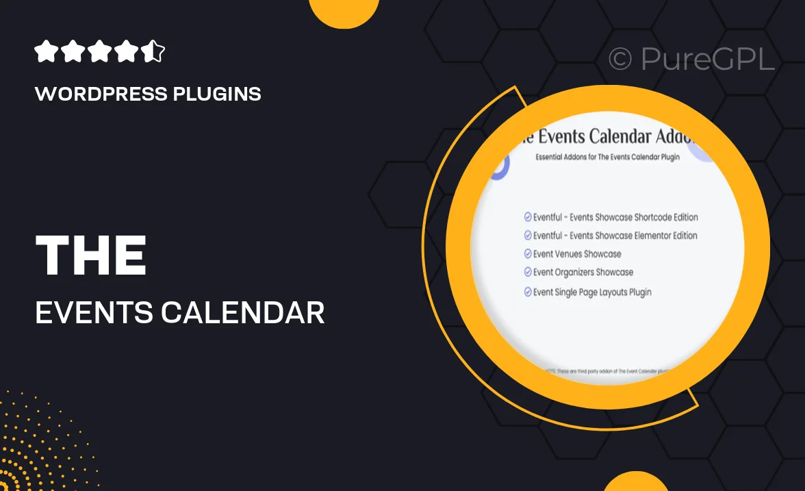The Events Calendar Addons Bundle