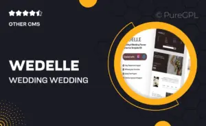 Wedelle – Wedding & Wedding Planner Elementor Template Kit