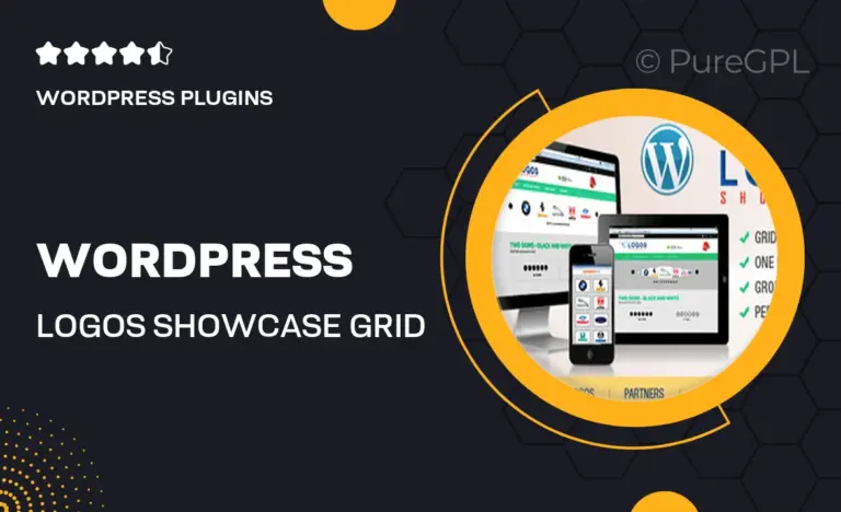 wordpress logos showcase grid and carousel