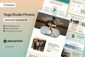 Zenara – Yoga Studio & Fitness Elementor Template Kit
