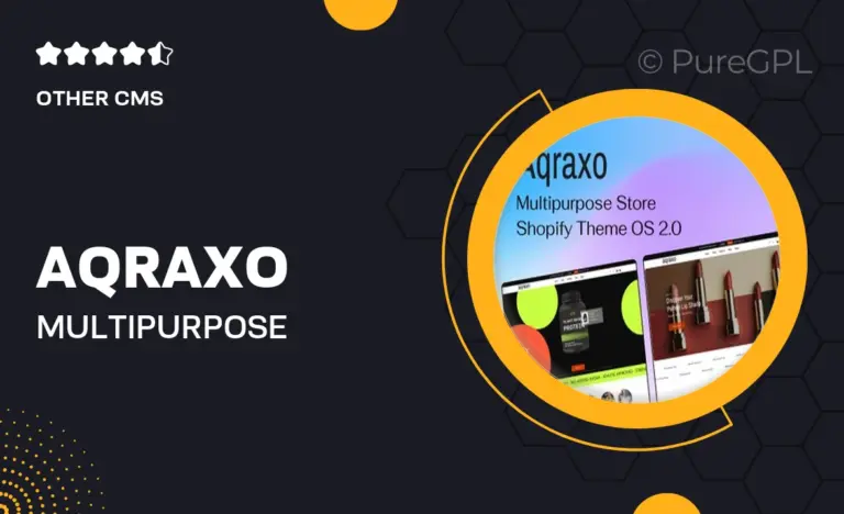 aqraxo multipurpose shopify theme os 2 0