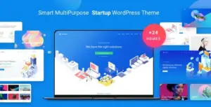 Atomlab – Startup Landing Page WordPress Theme