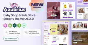 Azulirius | Baby Shop and Kids Store Shopify Theme OS 2.0