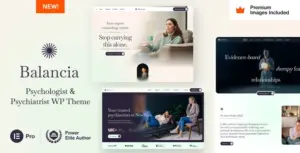 Balancia – Psychology Counseling & Psychiatrist WordPress Theme