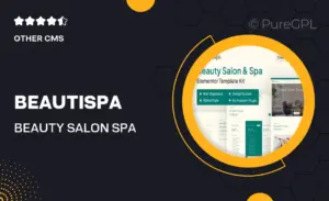 Beautispa – Beauty Salon & Spa Elementor Template Kit