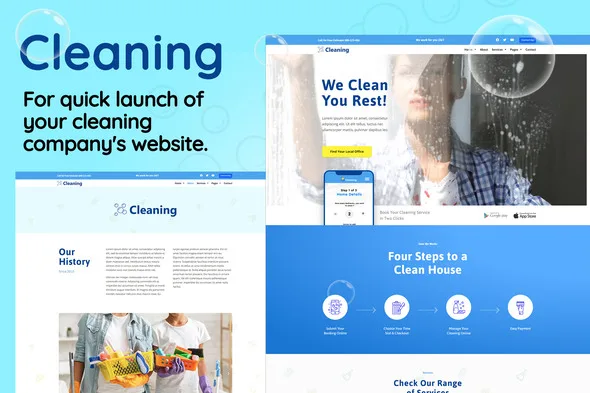 cleaning small business template kit 1