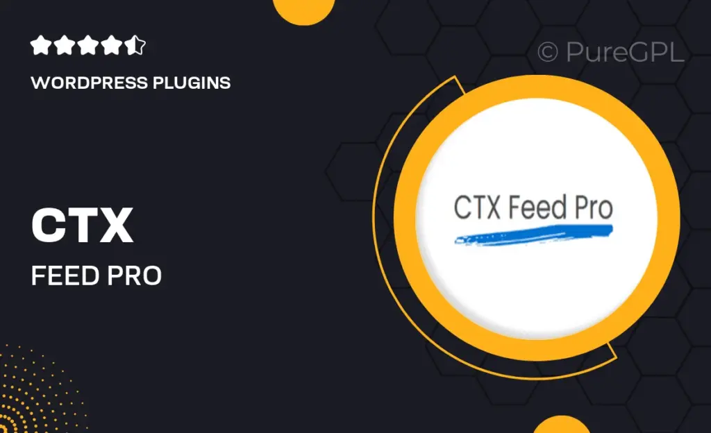 CTX Feed Pro