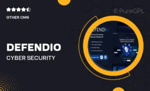Defendio – Cyber Security Services Elementor Template Kit