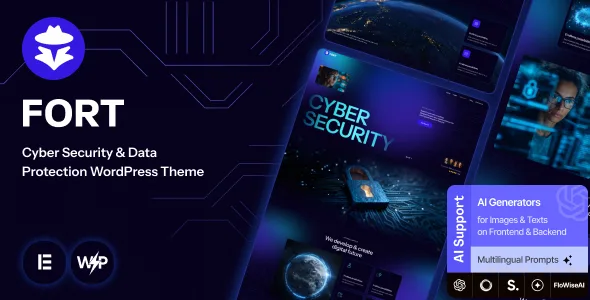 fort cyber security data protection wordpress theme 1