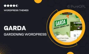 Garda – Gardening WordPress Theme