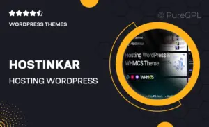 Hostinkar – Hosting WordPress & WHMCS Theme